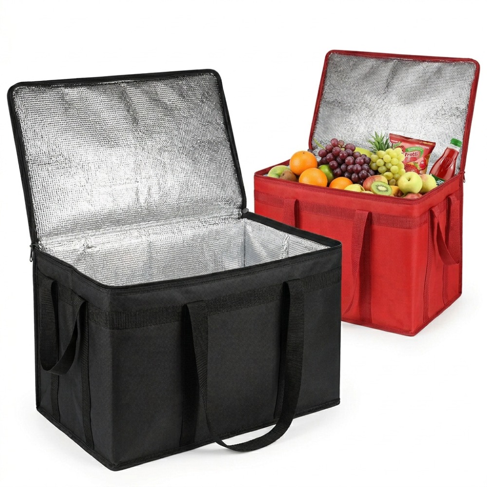 Food Storage Bags Reusable - Katlanabilir Yalıtımlı Termal Çanta Taşınabilir Gıda
