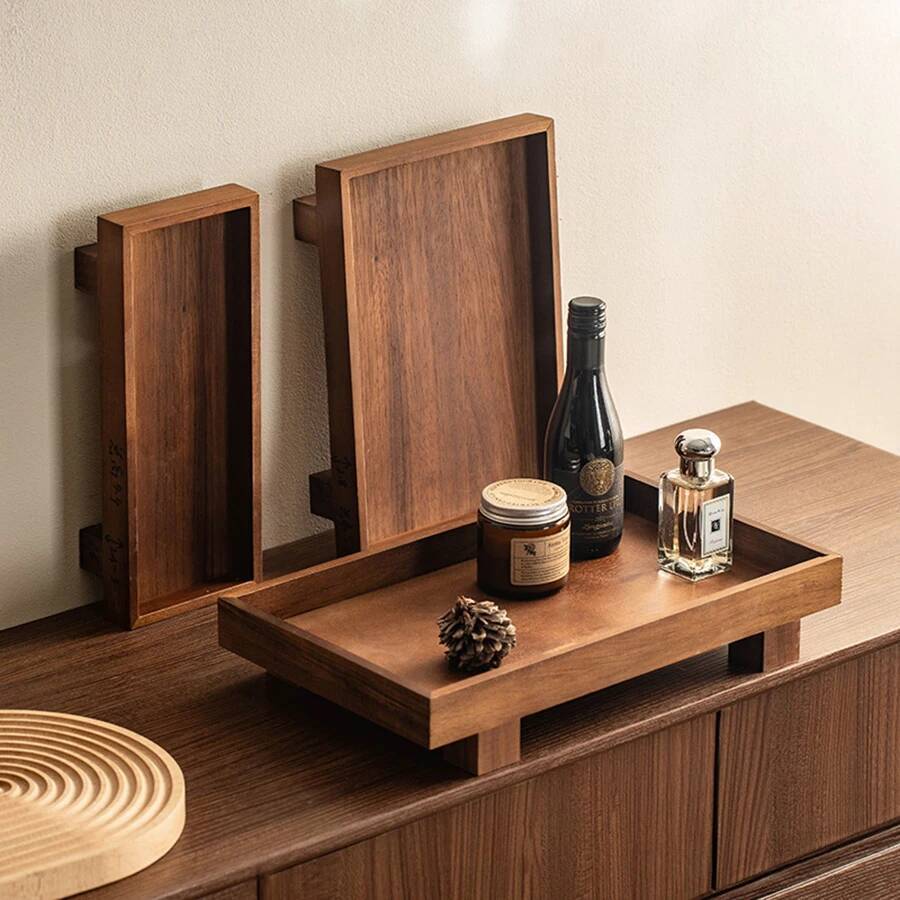 Food Storage In Restaurant - Japon Tarzı Ahşap Gongfu Çay Töreni