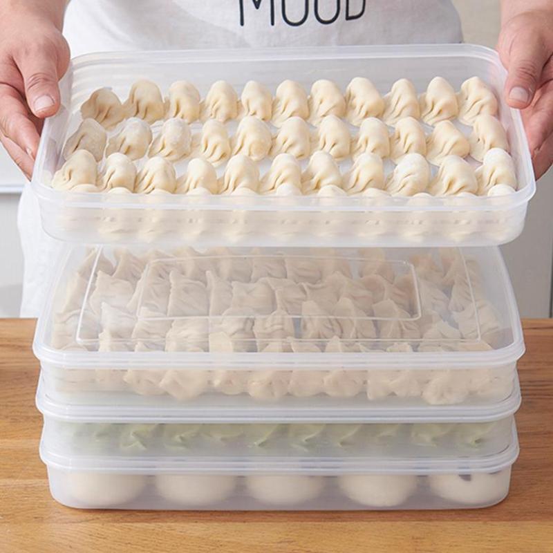 Food Storage Refrigerator - Şeffaf Mutfak Saklama Kutusu Buzdolabı Düzenleyici