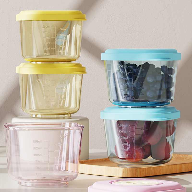 Food Storage 1 Year - 6 Adet Bebek Maması Saklama Kapları