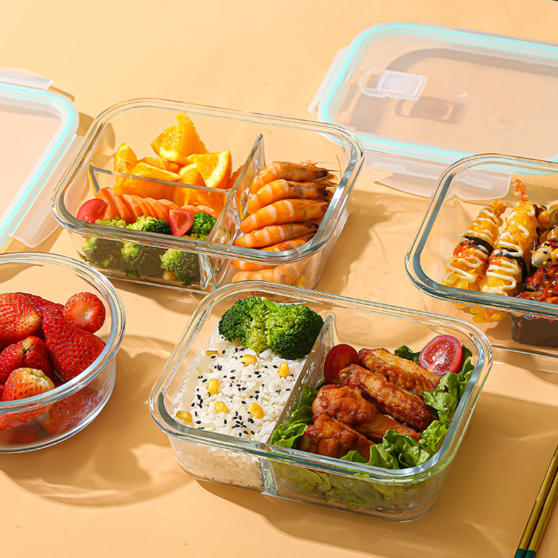 Food Storage Order - Cam Saklama Kabı yüksek borosilikat ısıya