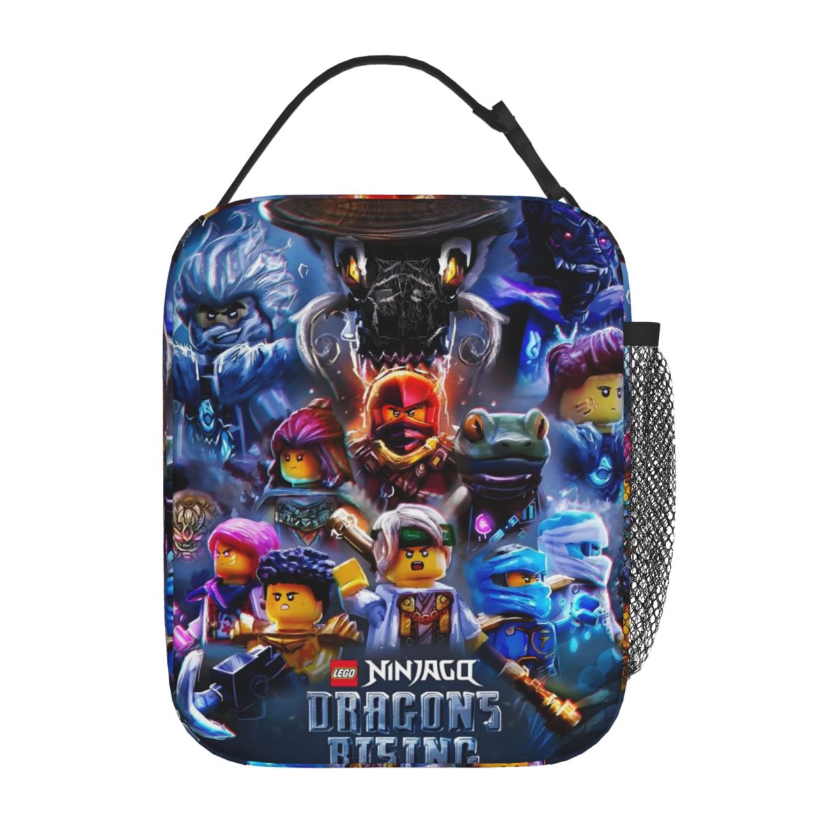 Food Storage Bag Organizer - Özel N-Ninjago Kahraman Takımı Yeniden Kullanılabilir