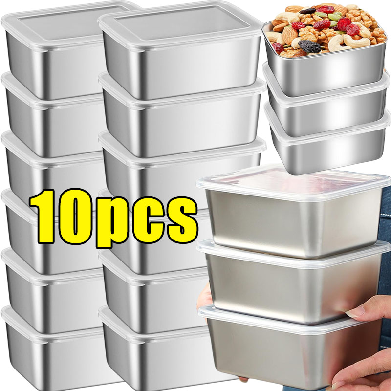 Food Storage Order - Paslanmaz Çelik Gıda Saklama Kapları