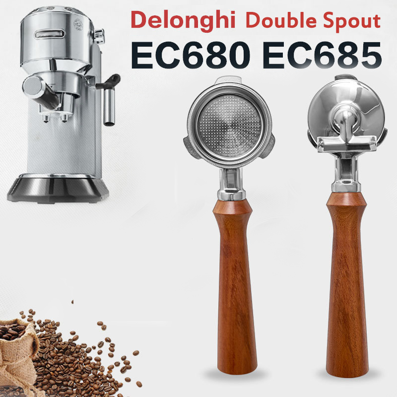 Delonghi Espresso Magnifica - Çift emzik 51mm kahve Portafilter Delonghi
