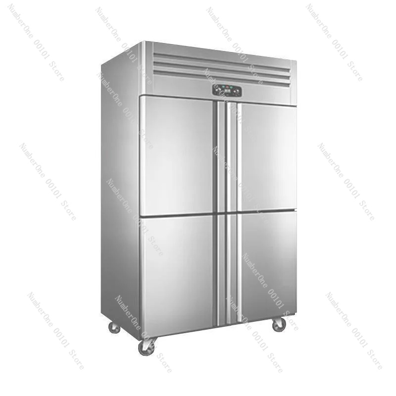 Food Storage In Restaurant - 4 Kapılı Ticari Dondurucu Buzdolabı -