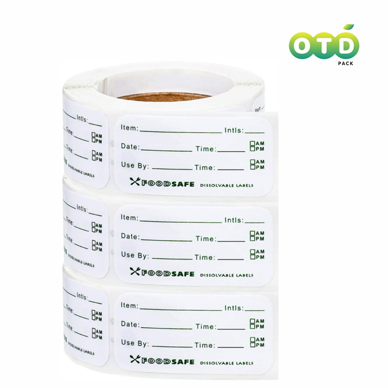 Food Storage In Restaurant - 300/adet Gıda Saklama Etiketleri Yapışkanlı Çıkarılabilir