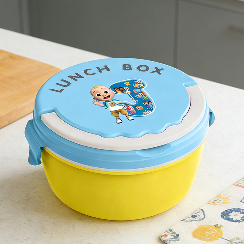 Food Storage Box Plastic - Cocomelon'lar Öğle Yemeği Kutuları Taşınabilir Bento