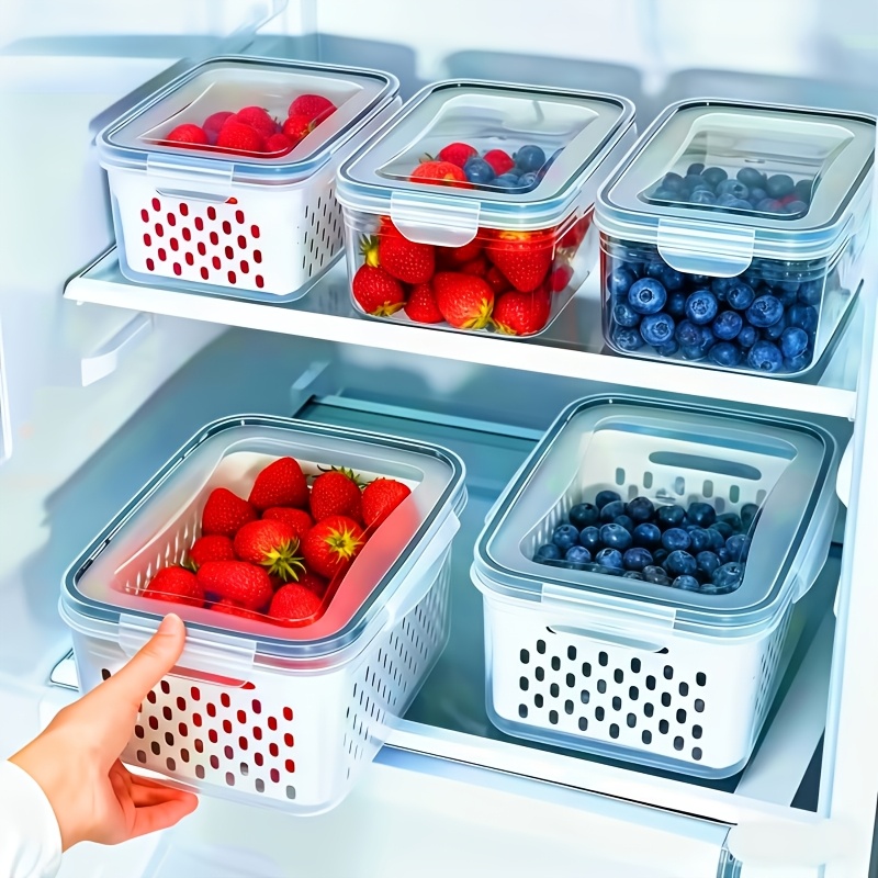 Food Storage Prep Containers - 4'lü Set Sızdırmaz Gıda Saklama Kapları-Hava