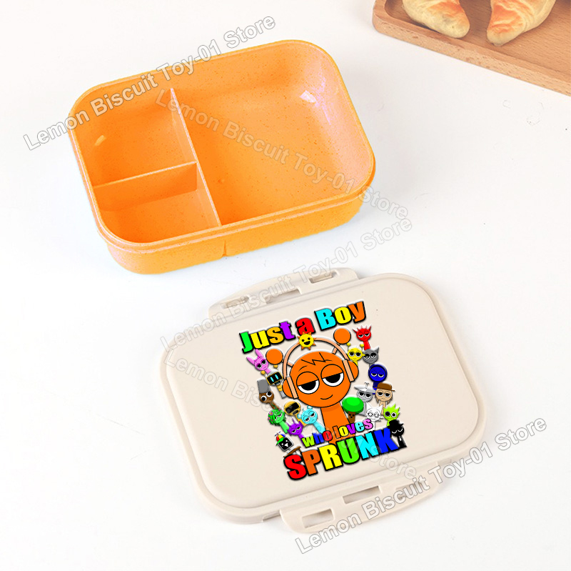 Food Storage Drawer Organizer - Sprunkis Serisi Taşınabilir Bento Kutuları Buğday
