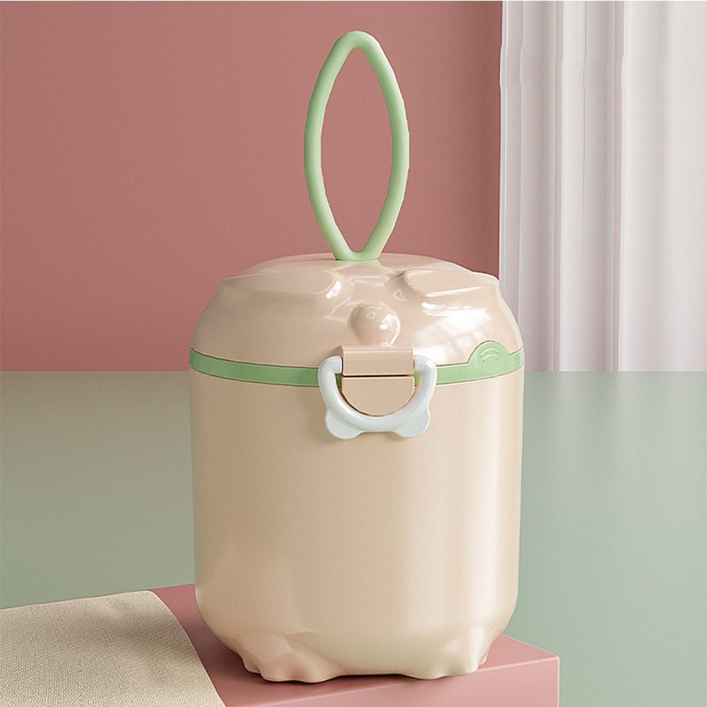 Food Storage 1 Year - Süt Tozu Kaşığı ile Karikatür Besleme