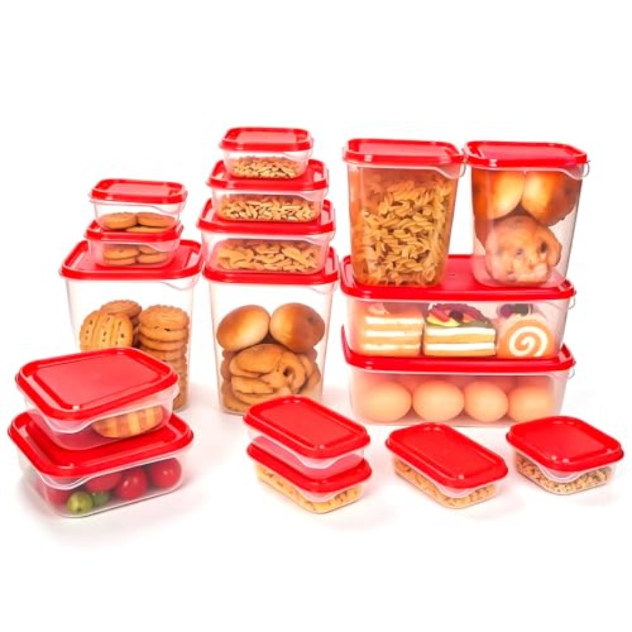 17 Parça Plastik Gıda Saklama  - Storage Food Prep incelemesi ve fiyatı