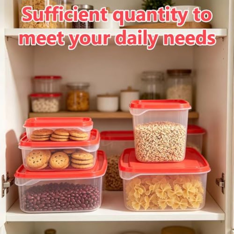 17 Parça Plastik Gıda Saklama  - Storage Food Prep incelemesi ve fiyatı