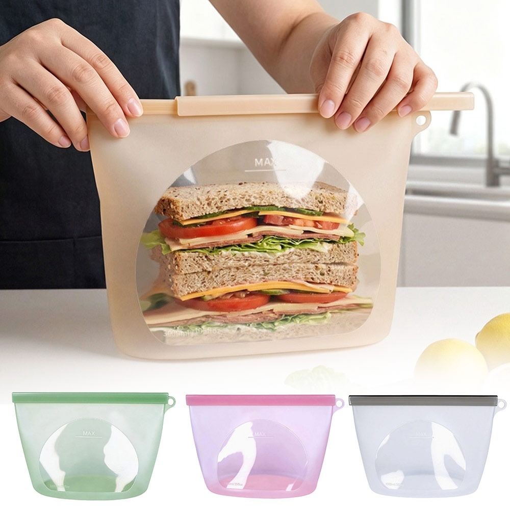 Silikon Gıda Saklama Torbası N - Food Storage Ziploc Bags incelemesi ve fiyatı