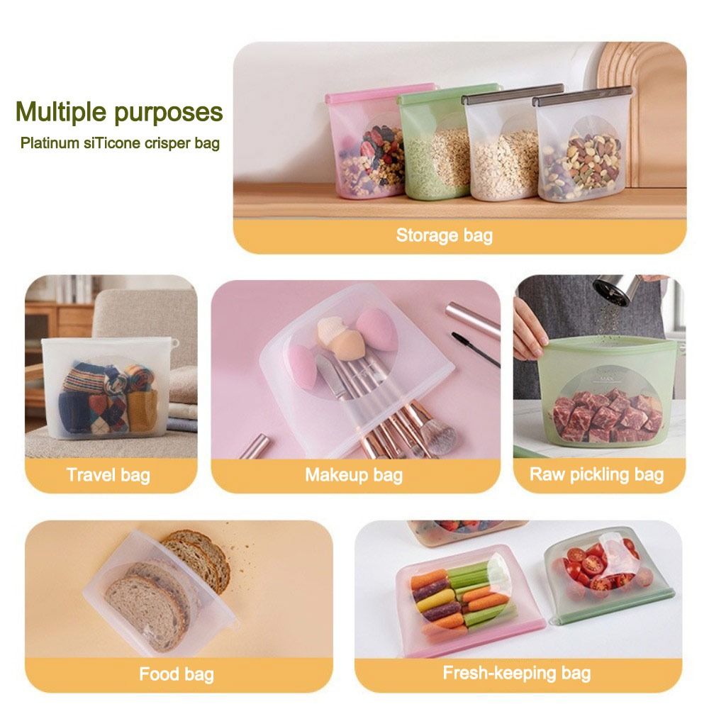 Silikon Gıda Saklama Torbası N - Food Storage Ziploc Bags incelemesi ve fiyatı