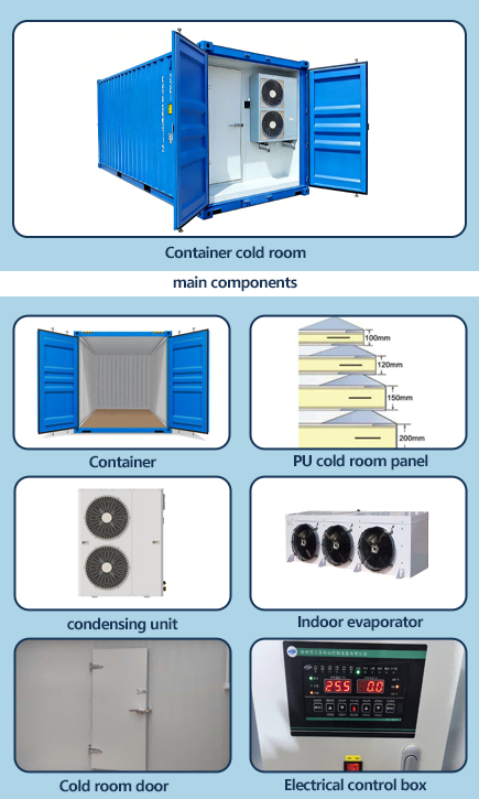 Yüksek Kaliteli 20ft Reefer Ko - Food Storage Refrigerator incelemesi ve fiyatı