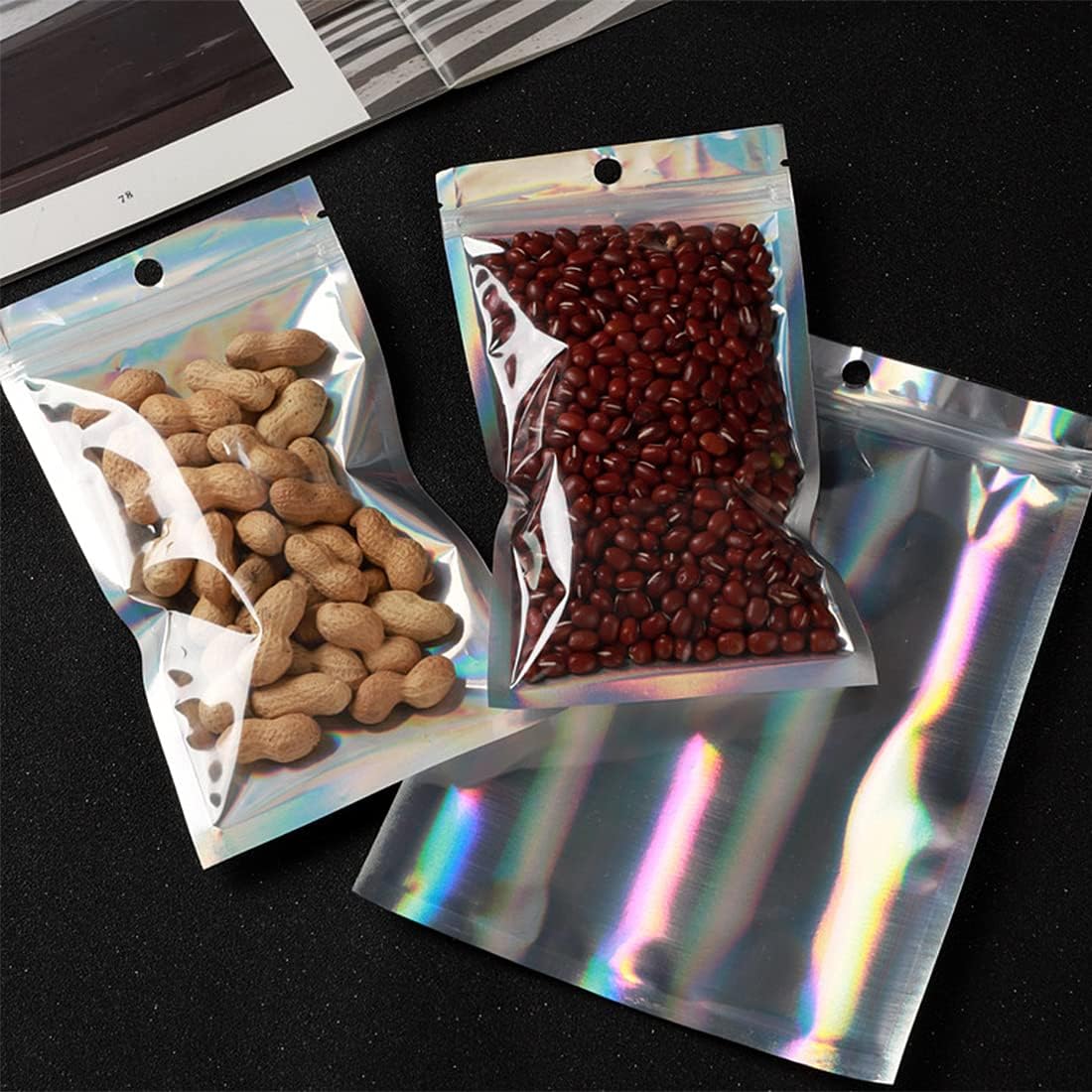 50/10 adet lazer sızdırmazlık  - Food Storage Ziploc Bags incelemesi ve fiyatı