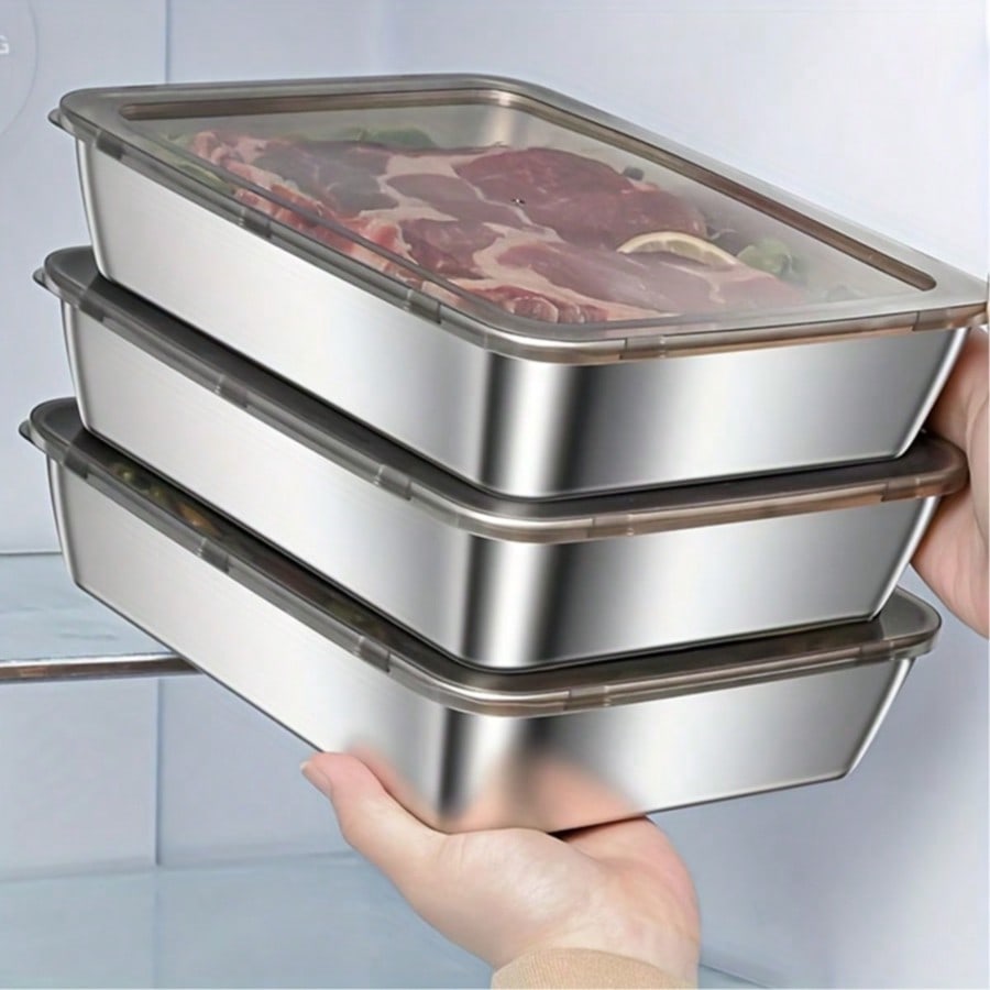 6 Parça (3 Kutu + 3 Kapak) Pas - Food Storage Prep Containers incelemesi ve fiyatı