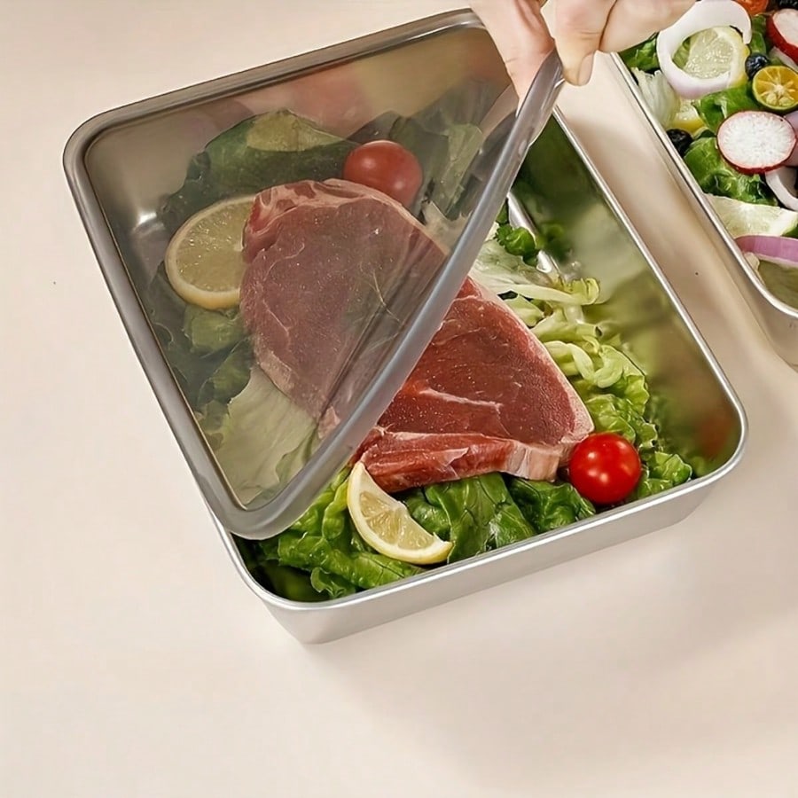 6 Parça (3 Kutu + 3 Kapak) Pas - Food Storage Prep Containers incelemesi ve fiyatı