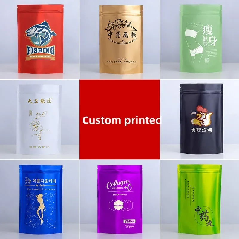 100 adet Özel Mat Bitmiş Tohum - Food Storage Ziploc Bags incelemesi ve fiyatı