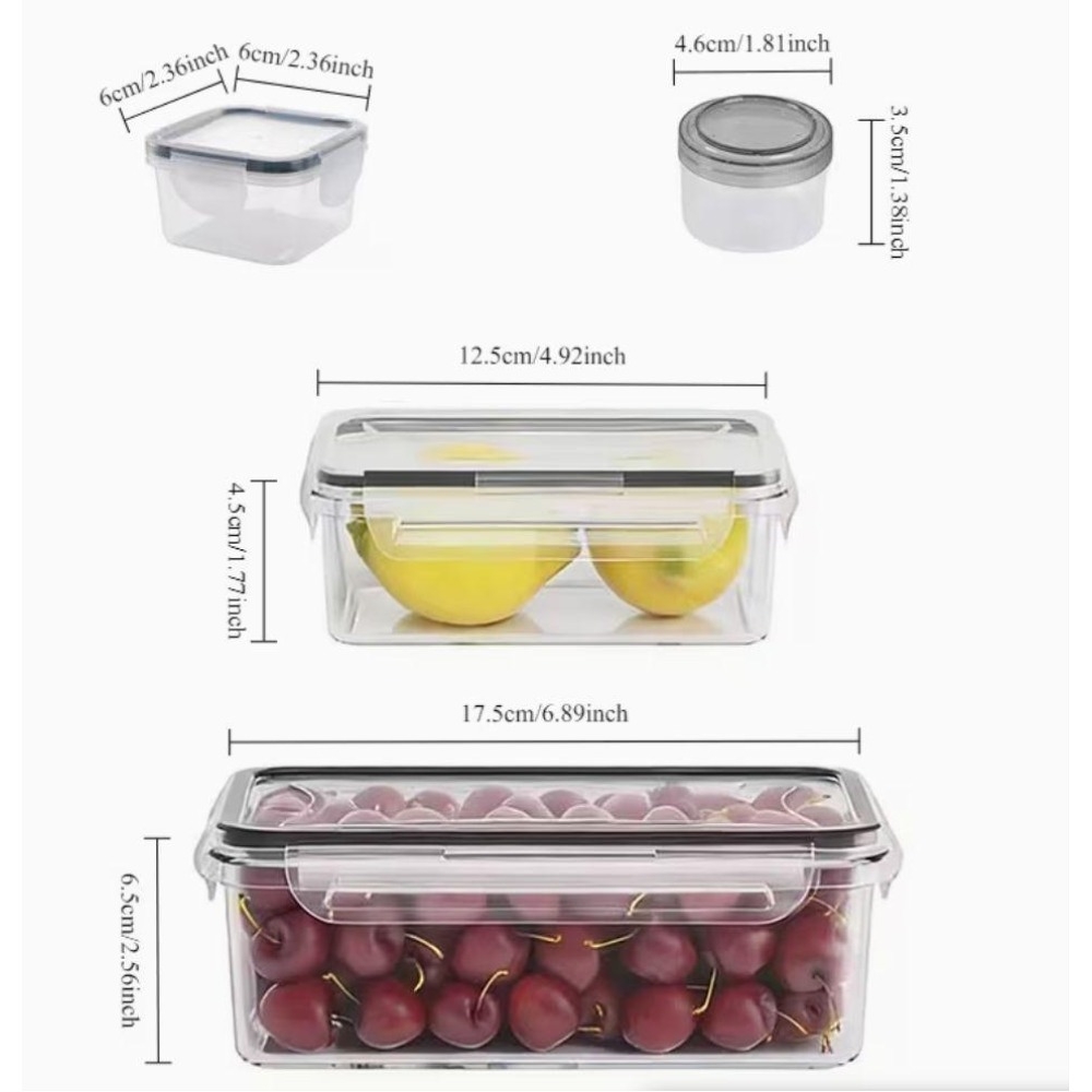 4 Parçalı Şeffaf Gıda Saklama  - Food Storage Order incelemesi ve fiyatı