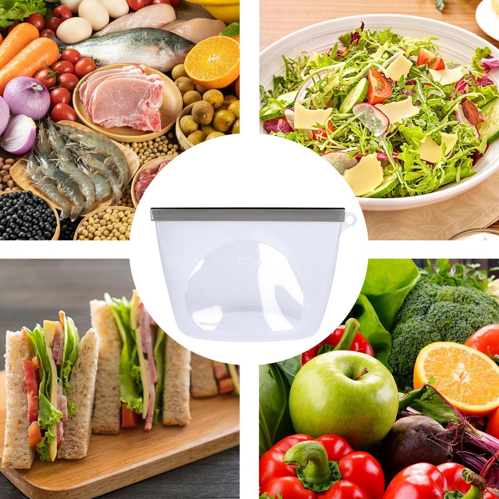 Yeniden Kullanılabilir Gıda Sa - Food Storage Ziploc Bags incelemesi ve fiyatı