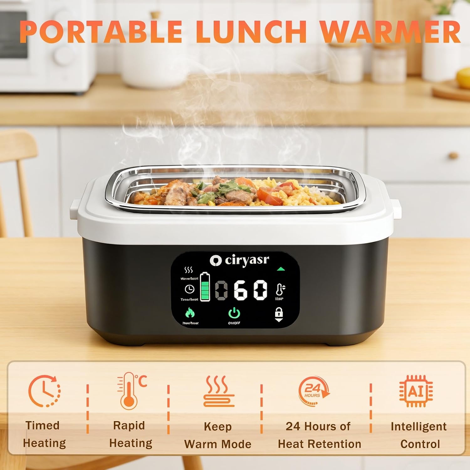 Güçlü Elektrikli Yemek Kutusu, - Food Storage Bag Organizer incelemesi ve fiyatı