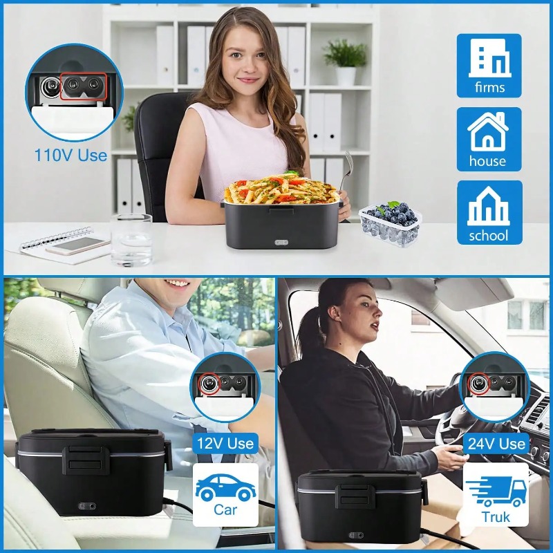 100W Elektrikli Isıtmalı Yemek - Food Storage Bag Organizer incelemesi ve fiyatı
