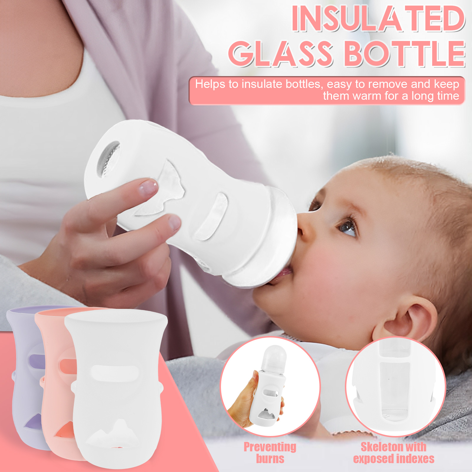 Silikon Kollu Silikon Biberon  - Food Storage 1 Year incelemesi ve fiyatı