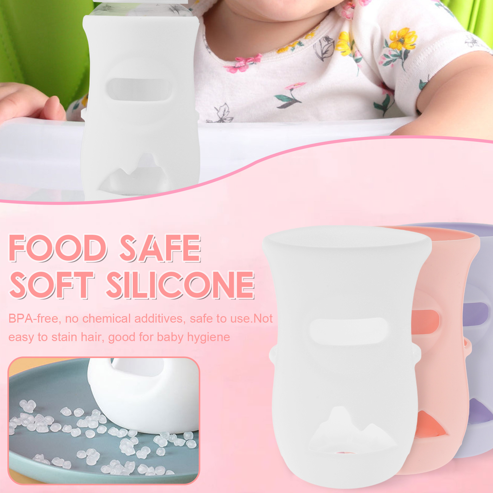 Silikon Kollu Silikon Biberon  - Food Storage 1 Year incelemesi ve fiyatı