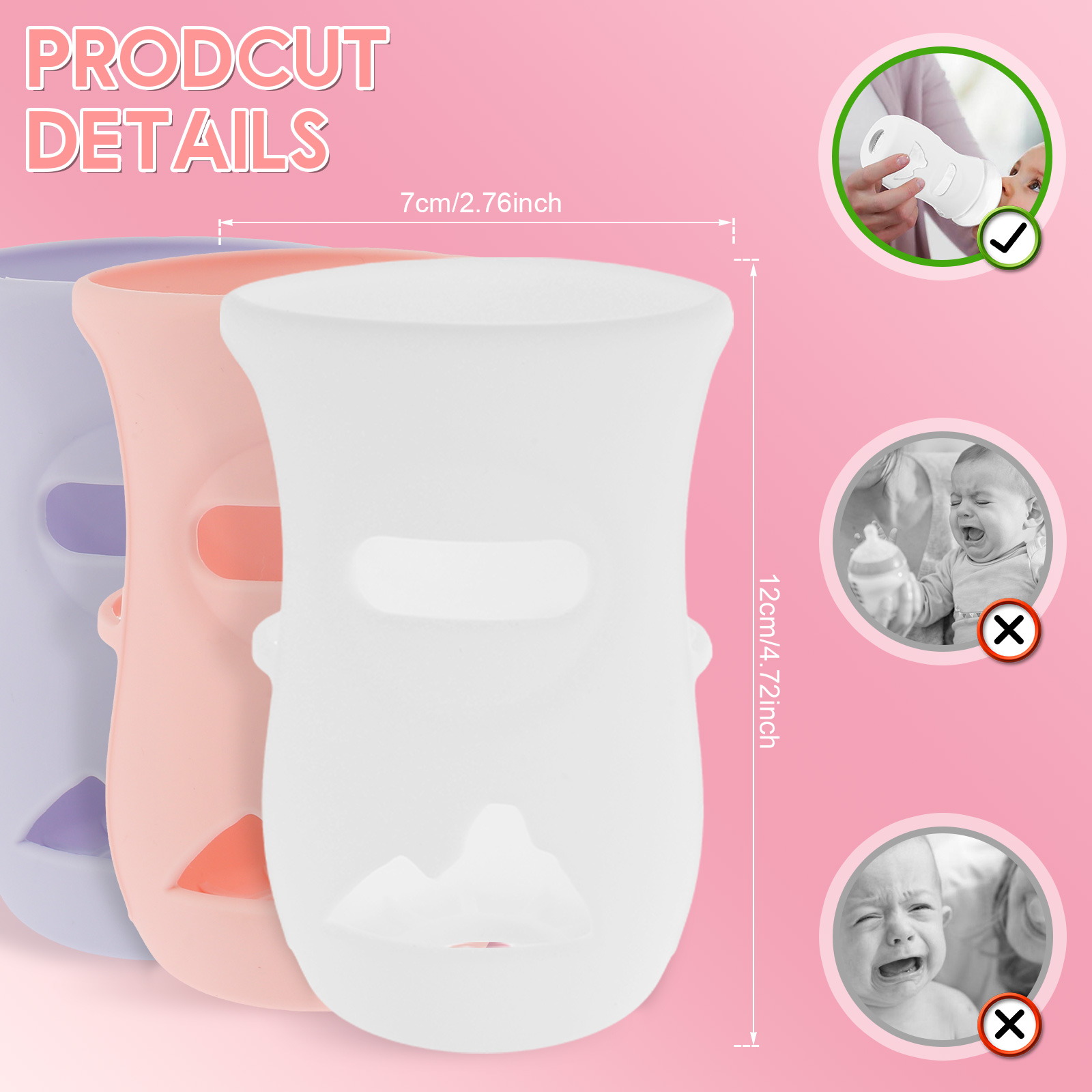 Silikon Kollu Silikon Biberon  - Food Storage 1 Year incelemesi ve fiyatı