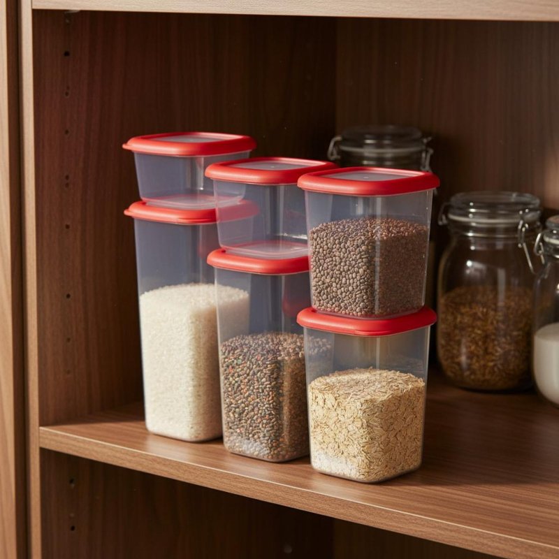 6 Parça Hava Geçirmez Gıda Sak - Food Storage And Container incelemesi ve fiyatı