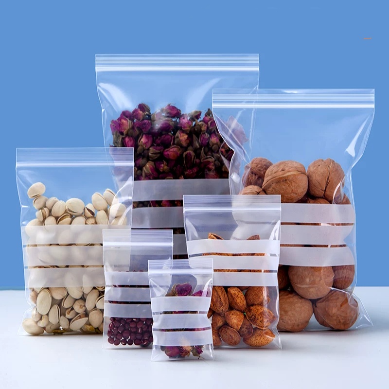 200 adet PE şeffaf plastik yaz - Food Storage Ziploc Bags incelemesi ve fiyatı