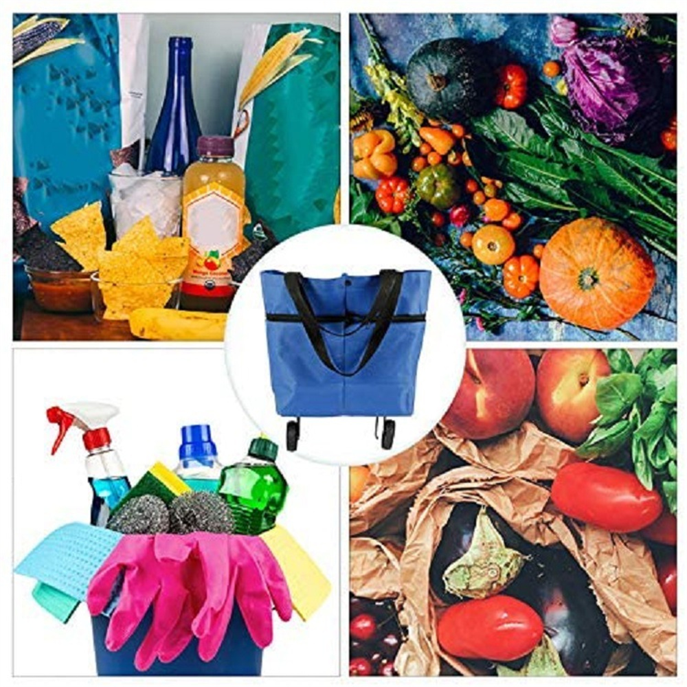 Katlanabilir Alışveriş Arabası - Food Storage Bags Reusable incelemesi ve fiyatı