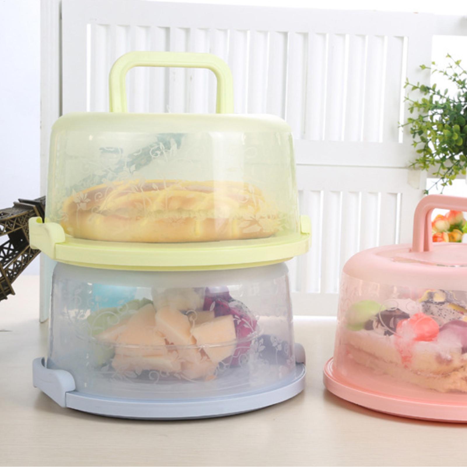 Elde Taşınabilir Kek Taşıyıcıs - Food Storage Box Plastic incelemesi ve fiyatı