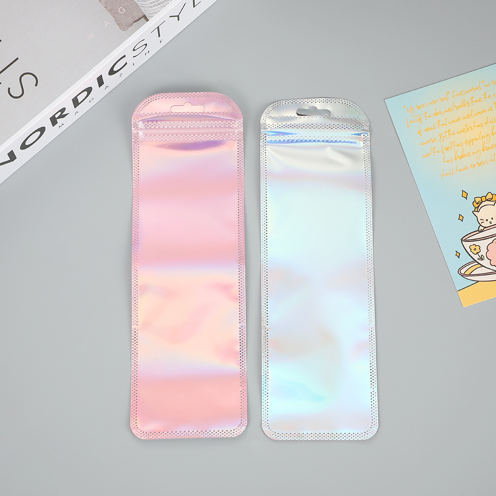 50 adet Uzun Holografik Ambala - Food Storage Ziploc Bags incelemesi ve fiyatı