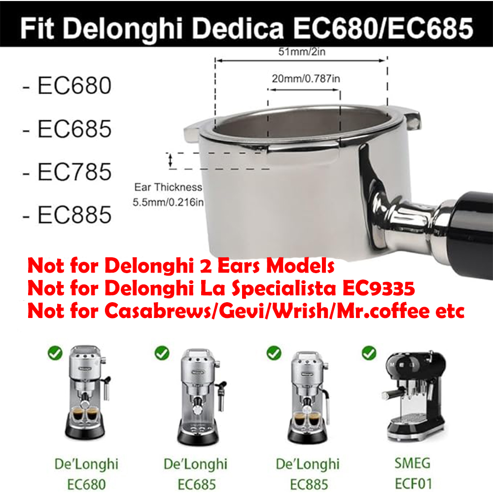 Çift emzik 51mm kahve Portafil - Delonghi Espresso Magnifica incelemesi ve fiyatı
