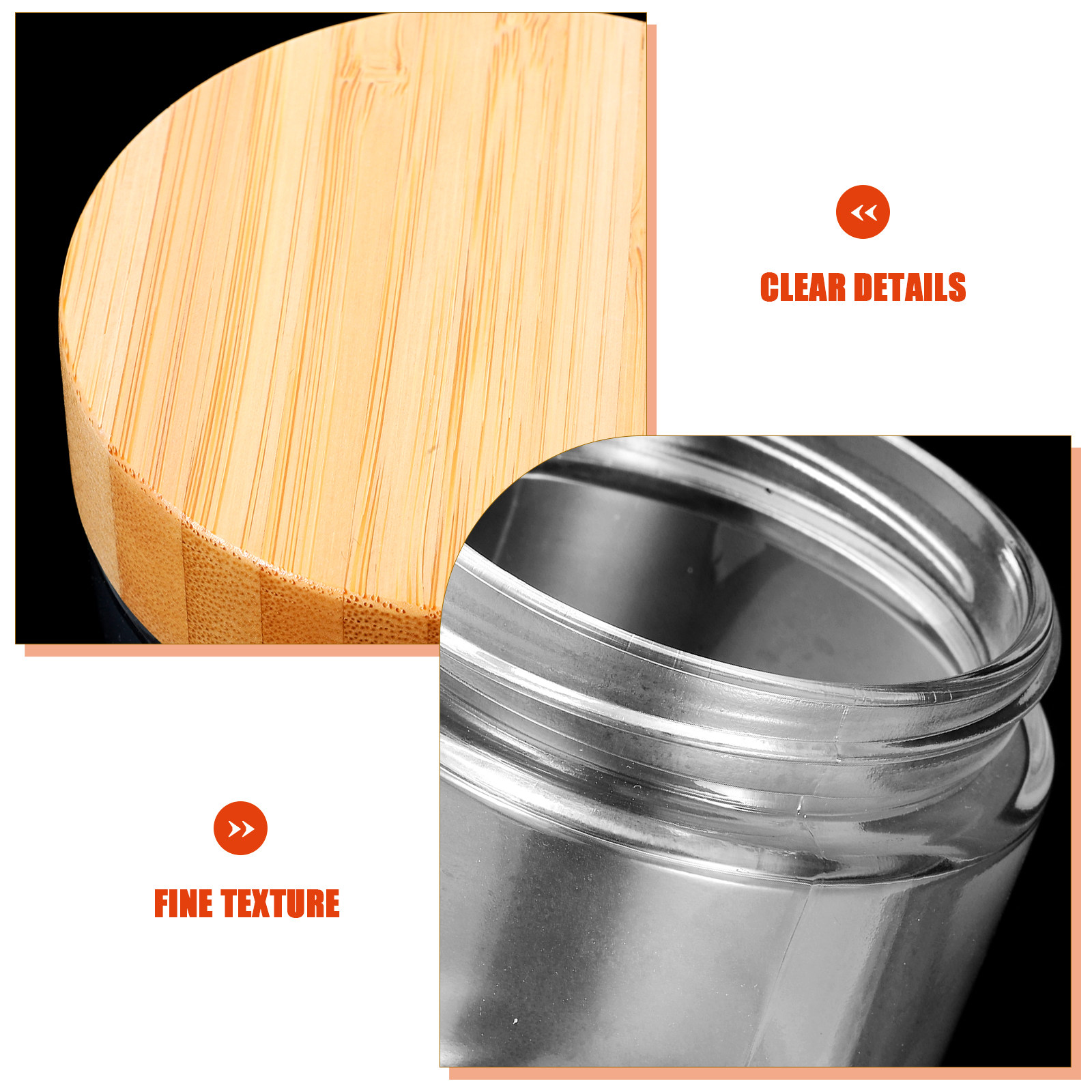 4 Adet Şeffaf Cam Kavanoz, Bam - Food Storage And Container incelemesi ve fiyatı