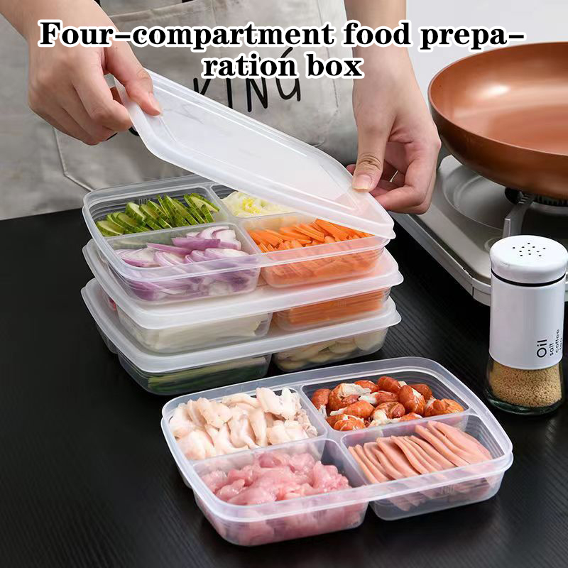 Yeni 【4 Bölmeli Plastik Saklam - Food Storage Refrigerator incelemesi ve fiyatı