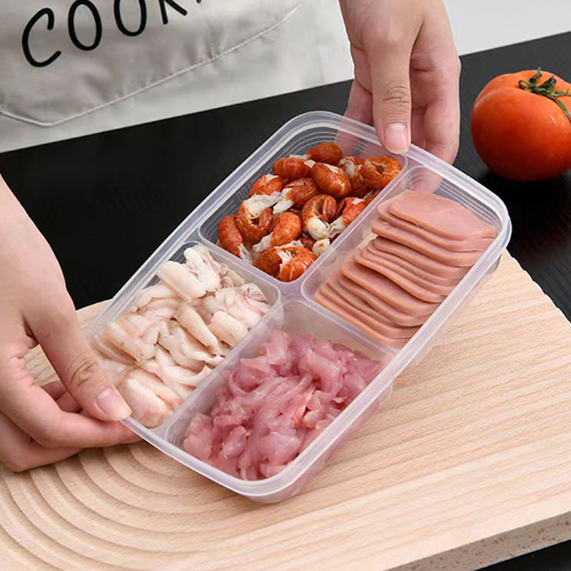 Yeni 【4 Bölmeli Plastik Saklam - Food Storage Refrigerator incelemesi ve fiyatı