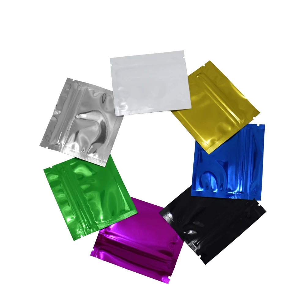 100 adet renkli parlak alüminy - Food Storage Ziploc Bags incelemesi ve fiyatı