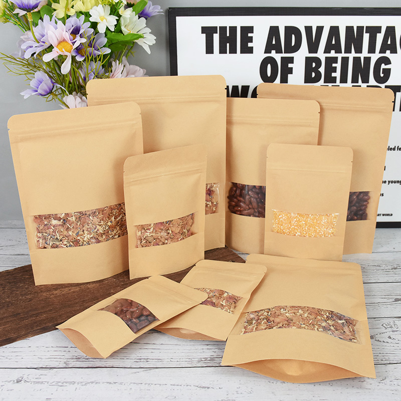 20/50 adet Kraft Kağıt kilitli - Food Storage Ziploc Bags incelemesi ve fiyatı