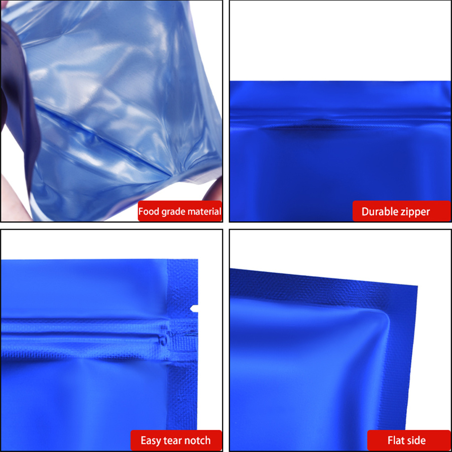 100 adet Mat Mavi Folyo Fermua - Food Storage Bags Reusable incelemesi ve fiyatı