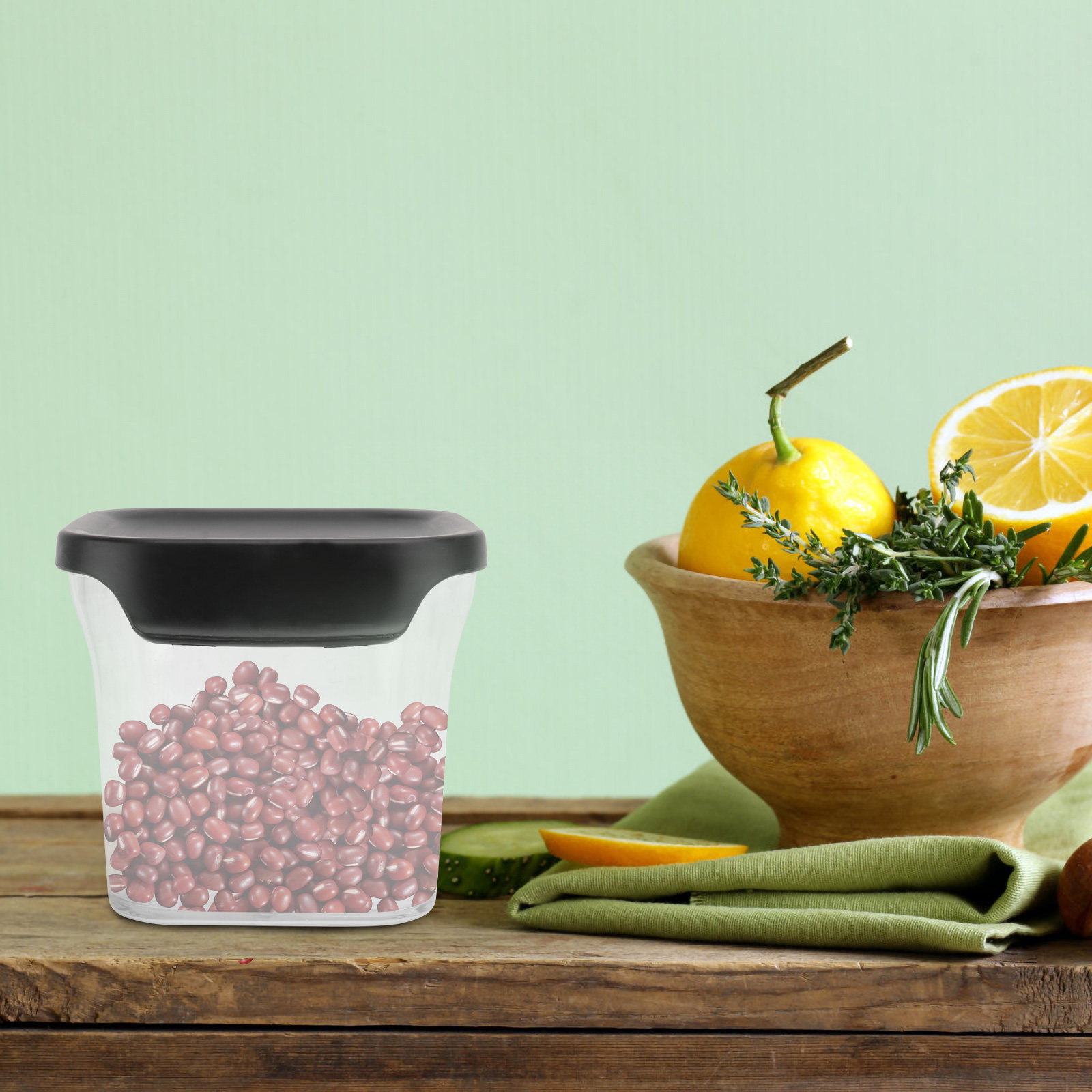 630 ml Gıda Sınıfı Şeffaf Hava - Food Storage Refrigerator incelemesi ve fiyatı
