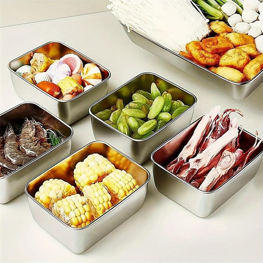 1/3/5 adet paslanmaz çelik gıd - Food Storage Order incelemesi ve fiyatı