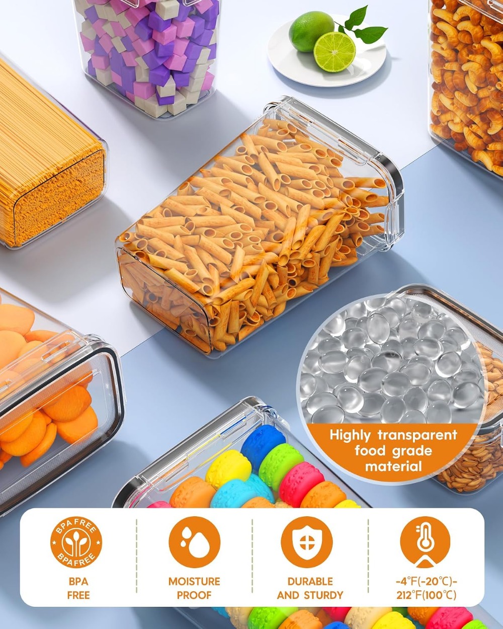 24 Adet Hava Geçirmez Gıda Sak - Food Storage And Container incelemesi ve fiyatı
