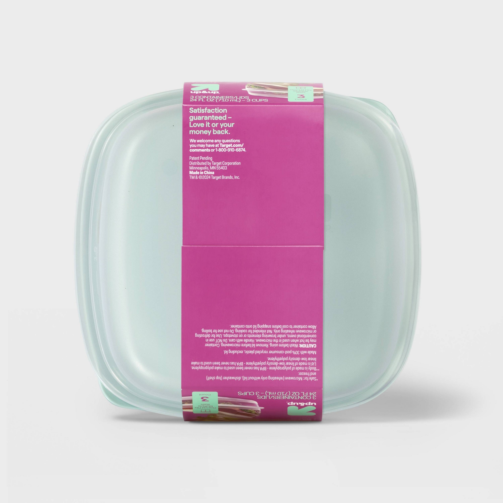 3 adet kare şekilli, kilitli k - Food Storage Prep Containers incelemesi ve fiyatı