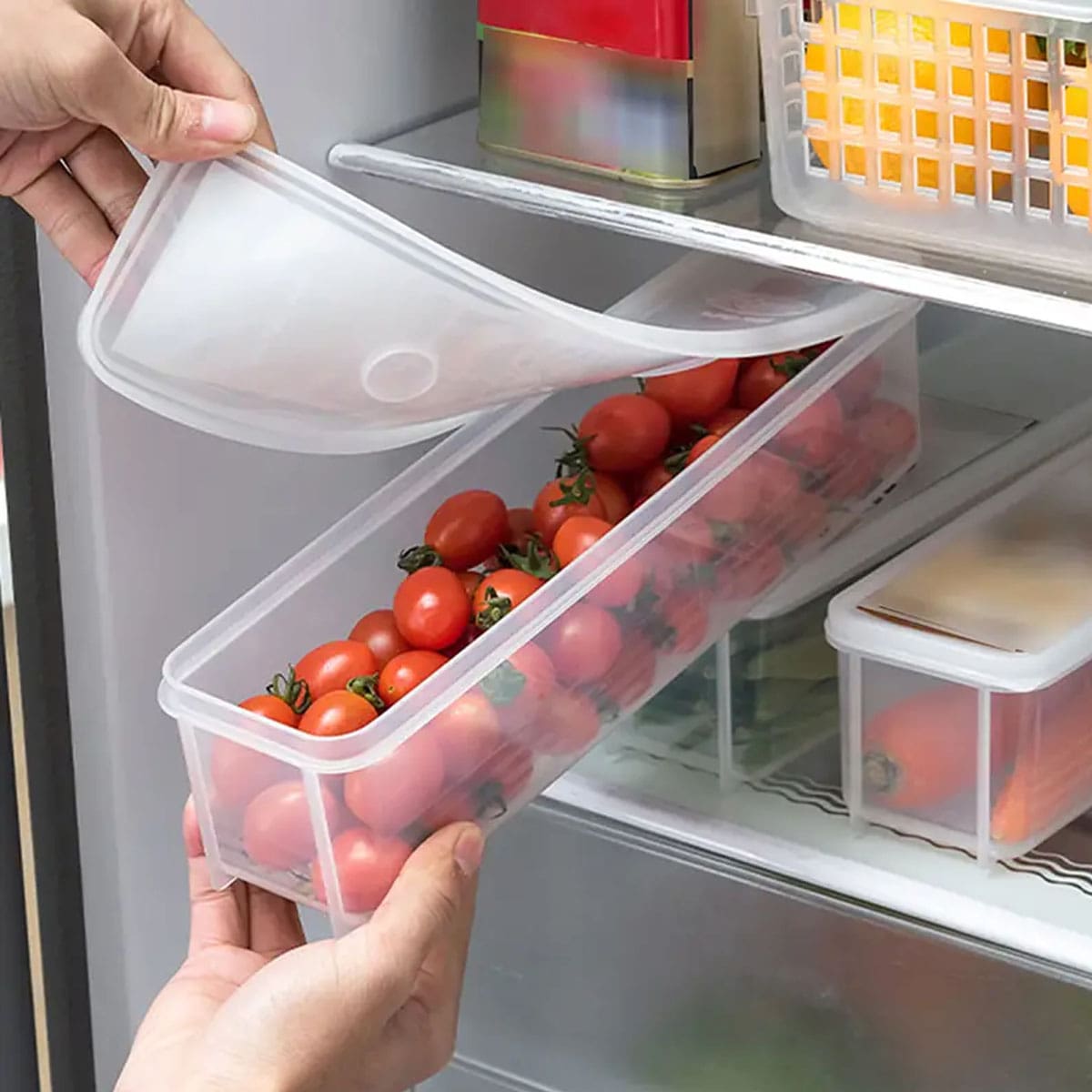 1 Plastik Şeffaf Saklama Kutus - Food Storage Refrigerator incelemesi ve fiyatı