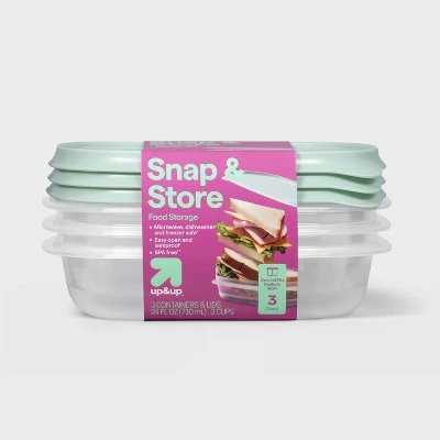 2026 Yeni 3'lü Paket 24oz Kare - Food Storage Prep Containers incelemesi ve fiyatı